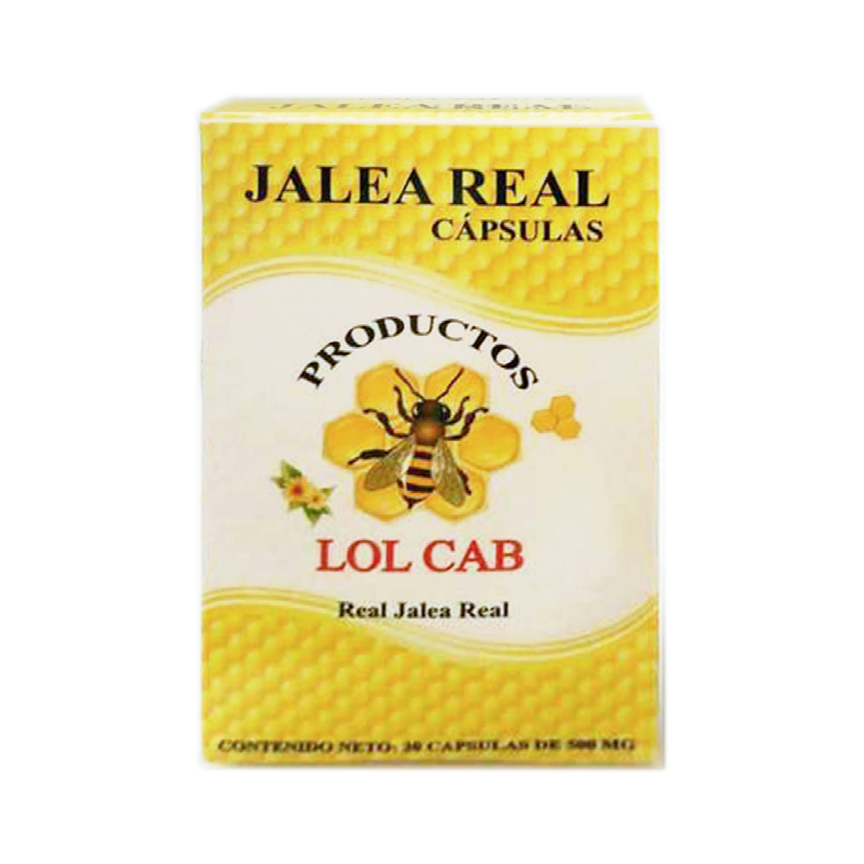 Jalea Real 30 Cápsulas de 500 Gramos