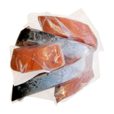 Salmón Pacífico Porcionado con piel 1 KG